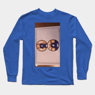 Orange Crave Blue Long Sleeve T-Shirt